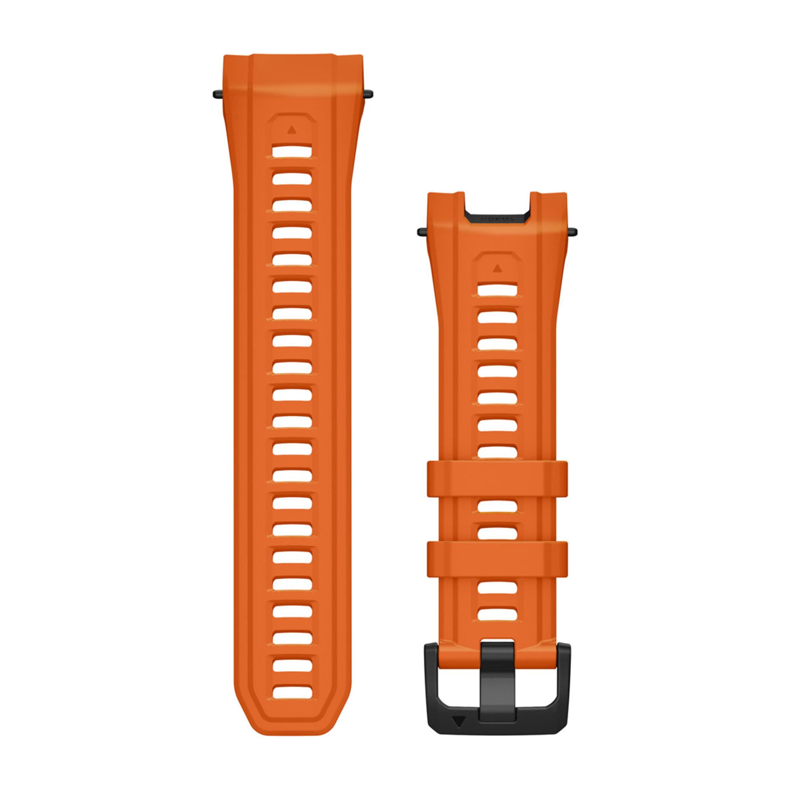 26 Mm Watch Bands (Instinct 3 β 50 Mm) - Ember Orange Silicone