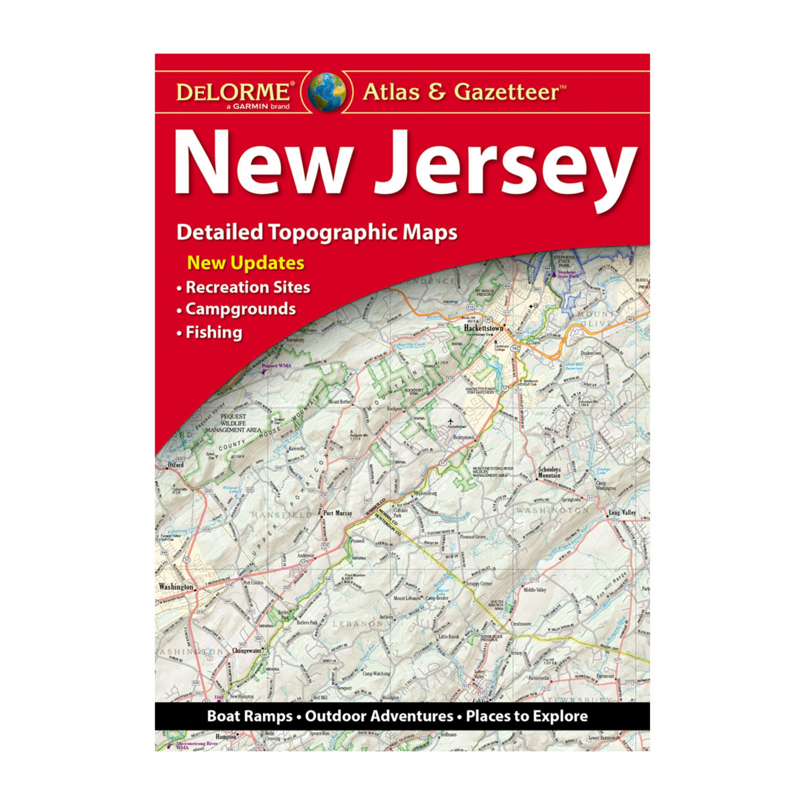 Delorme Atlas & Gazetteer Paper Maps - New Jersey