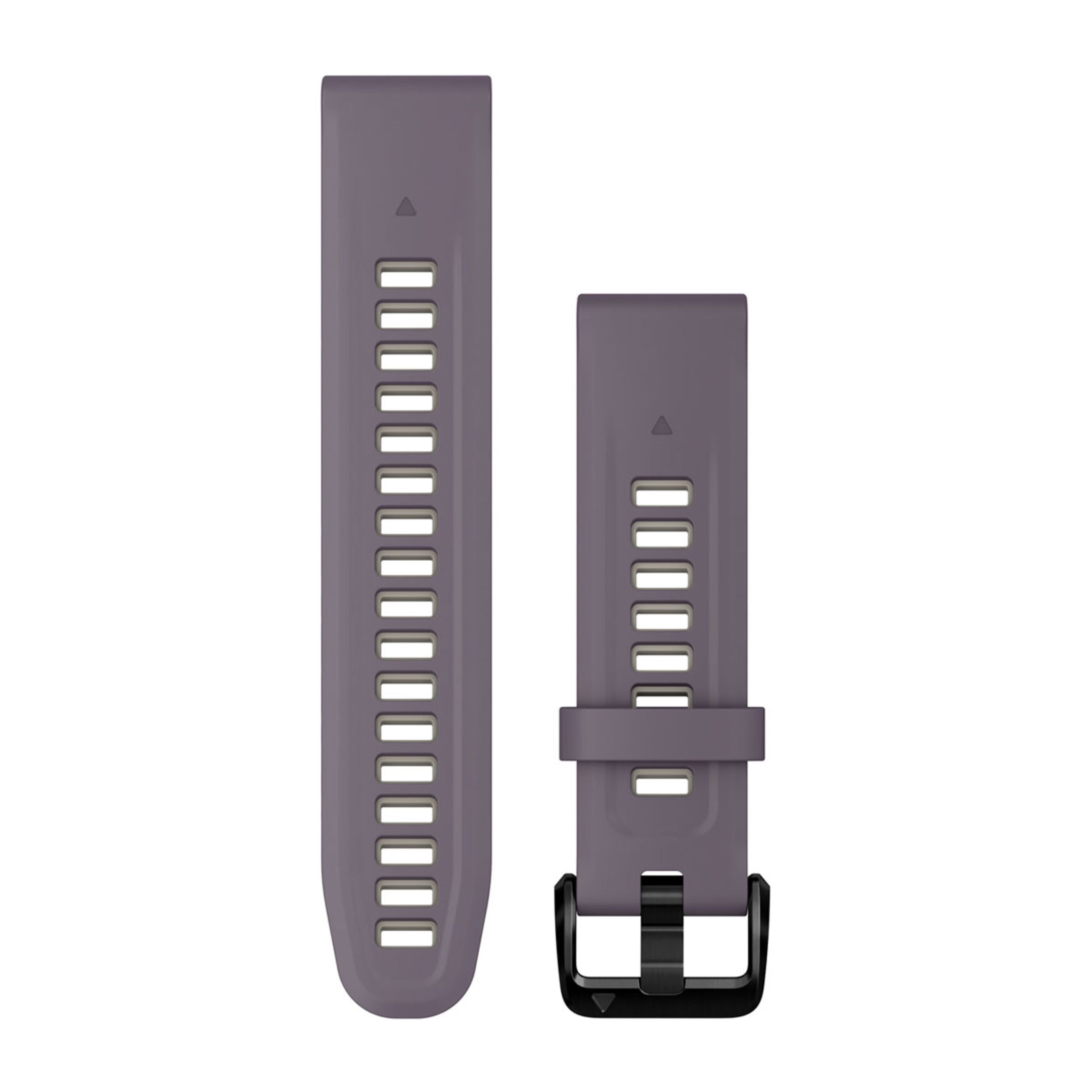 Quickfit 20 Watch Bands - Deep Orchid/Light Sand Silicone