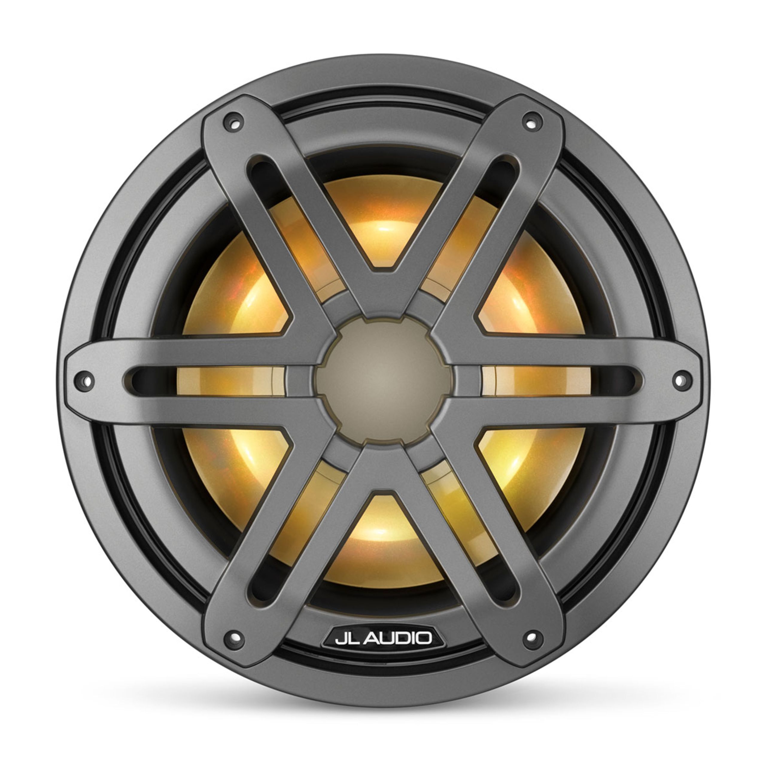 Jl Audio M3 Marine Subwoofer - 10" With Led And Gray Sport Grille (M3-10Ib-S-Gm-I-4)