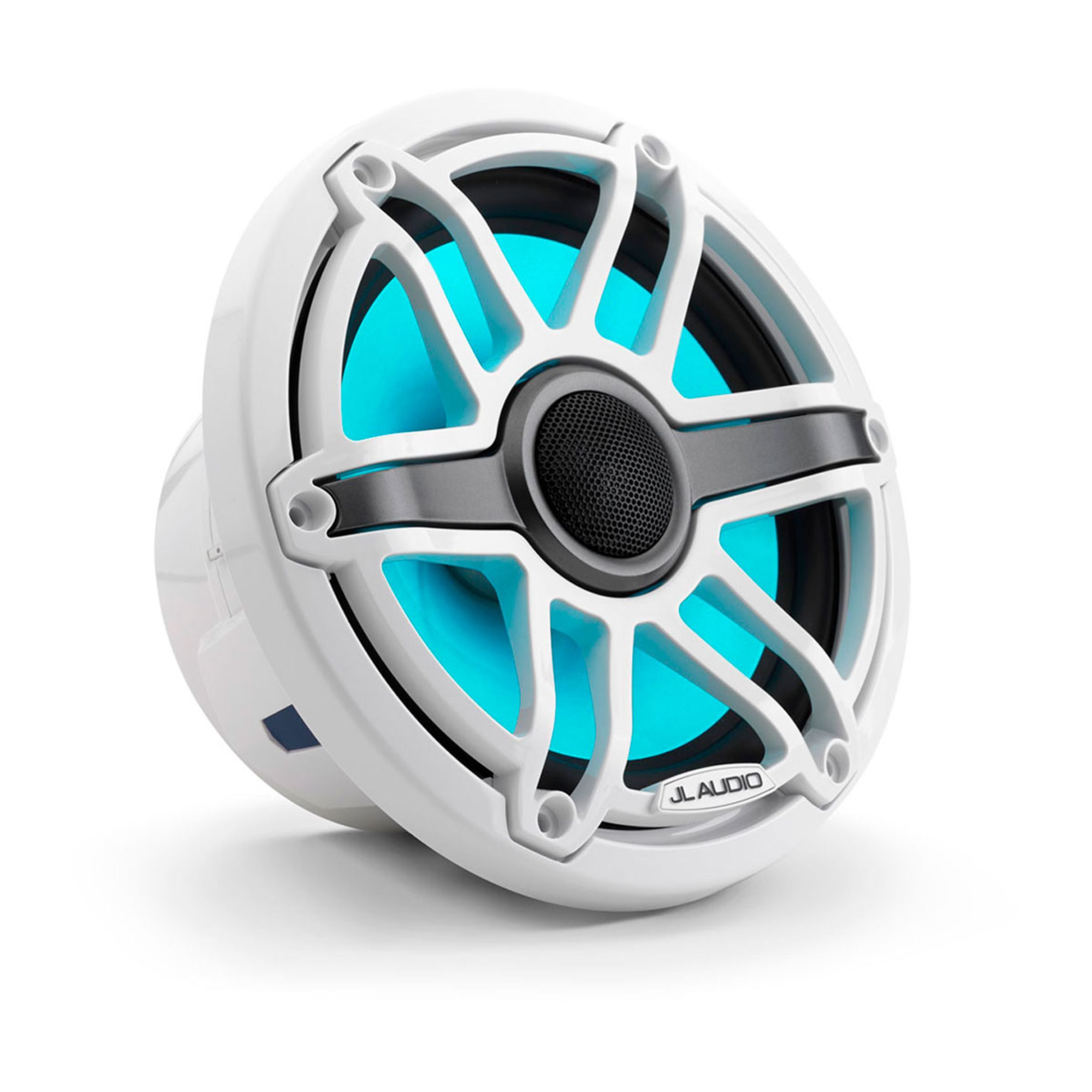 Jl Audio M6 Marine Speakers - 7.7" With Led And White Sport Grille (M6-770X-S-Gwgw-I) - Image 3