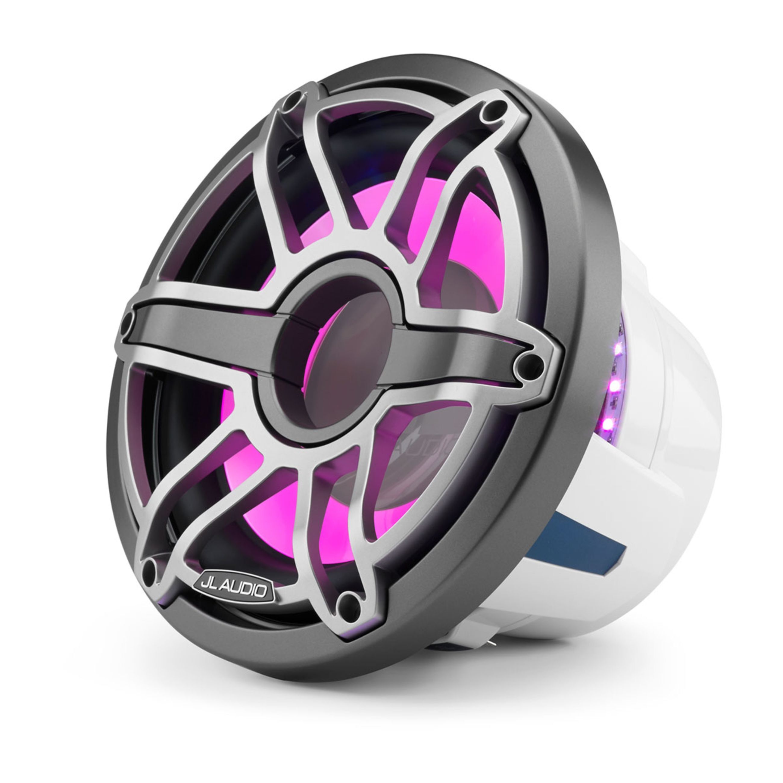 Jl Audio M6 Marine Subwoofer - 10" With Led And Titanium Sport Grille (M6-10W-S-Gmti-I-4) - Image 3