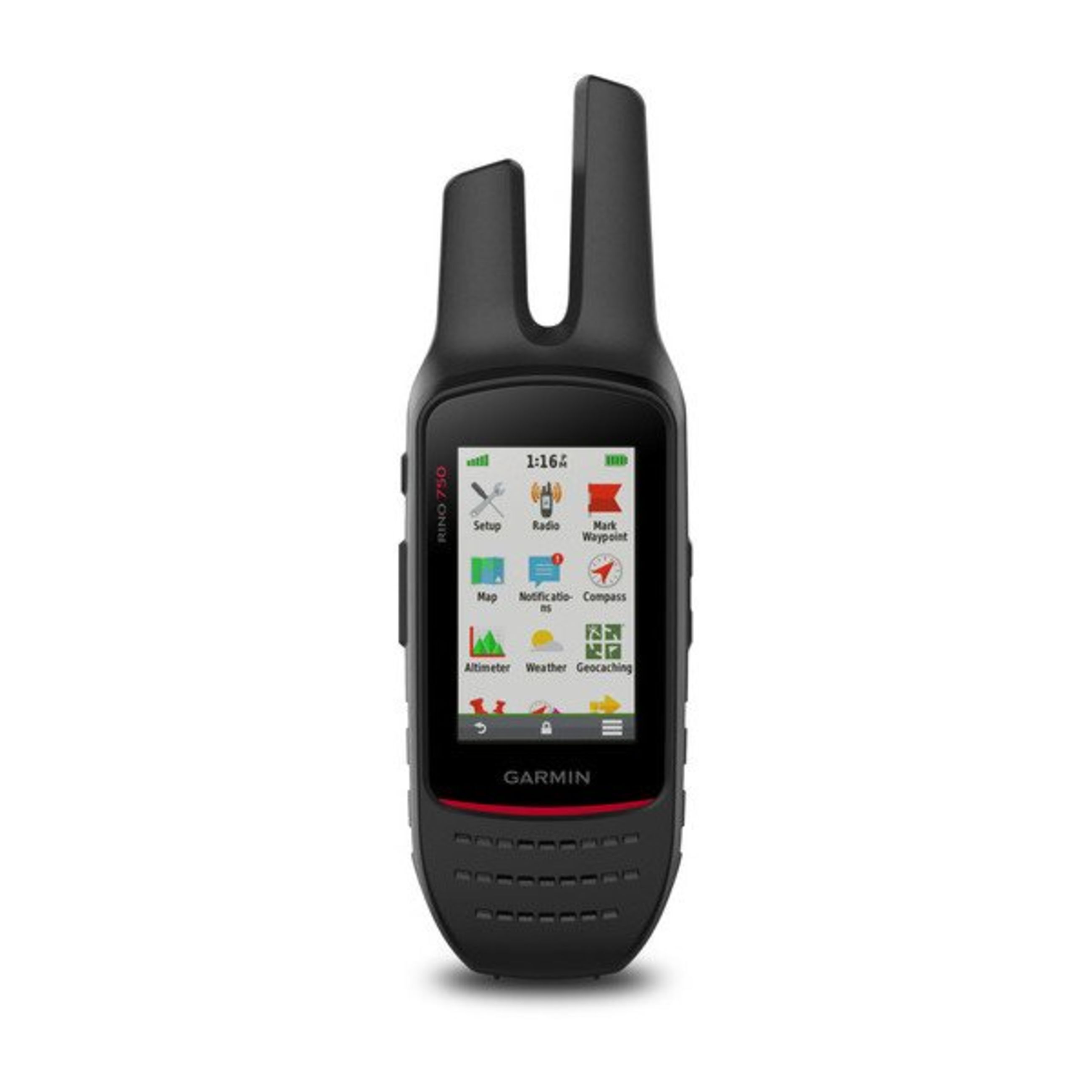 Alternative view of Rino 755T - 2-Way Radio/Gps Navigator With Touchscreen