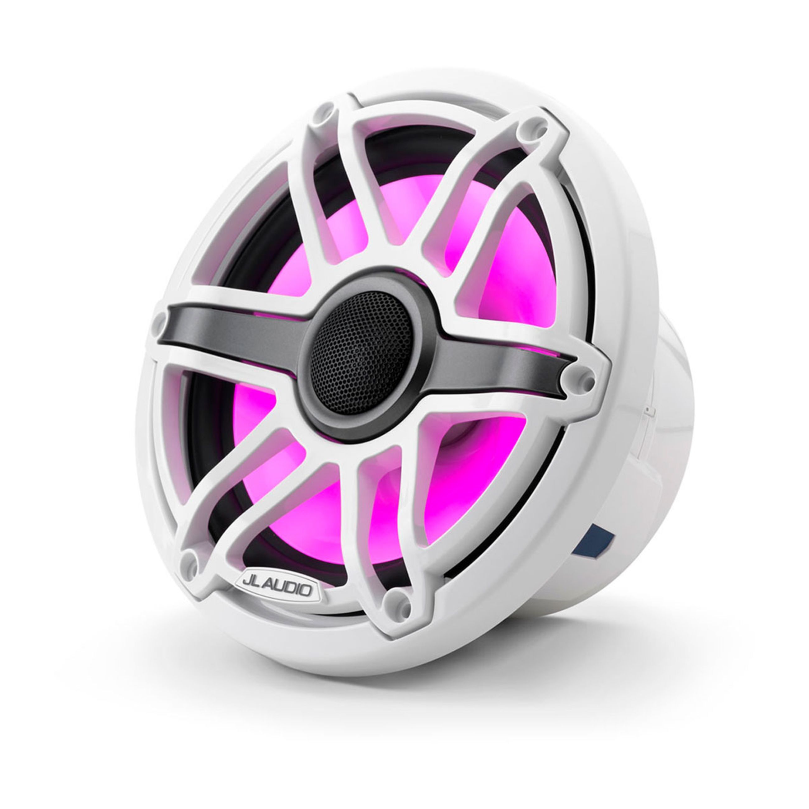 Jl Audio M6 Marine Speakers - 7.7" With Led And White Sport Grille (M6-770X-S-Gwgw-I) - Image 4