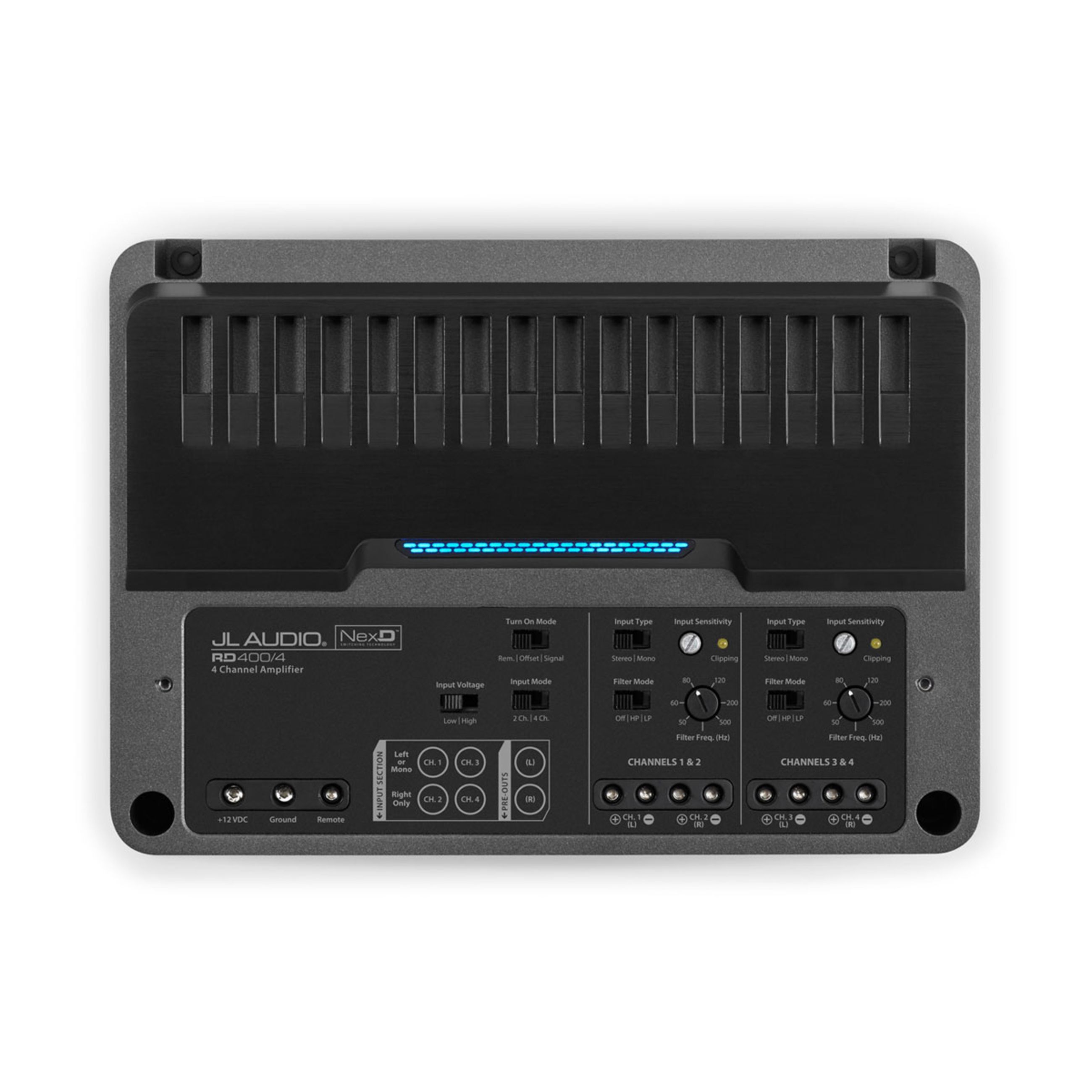 Jl Audio Rd Car Full-Range Amplifier - 4 Channel Full-Range Amplifier (400 W) (Rd400/4) - Image 5