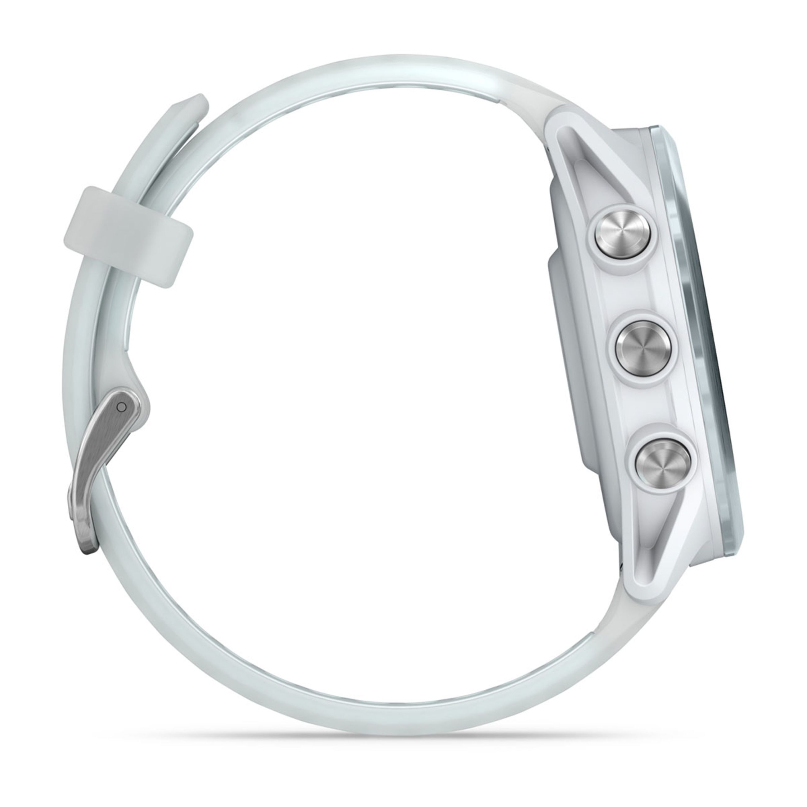 Forerunner 570 - 42Mm - Cloud Blue Aluminum With Translucent Whitestone/Cloud Blue Band - Image 5