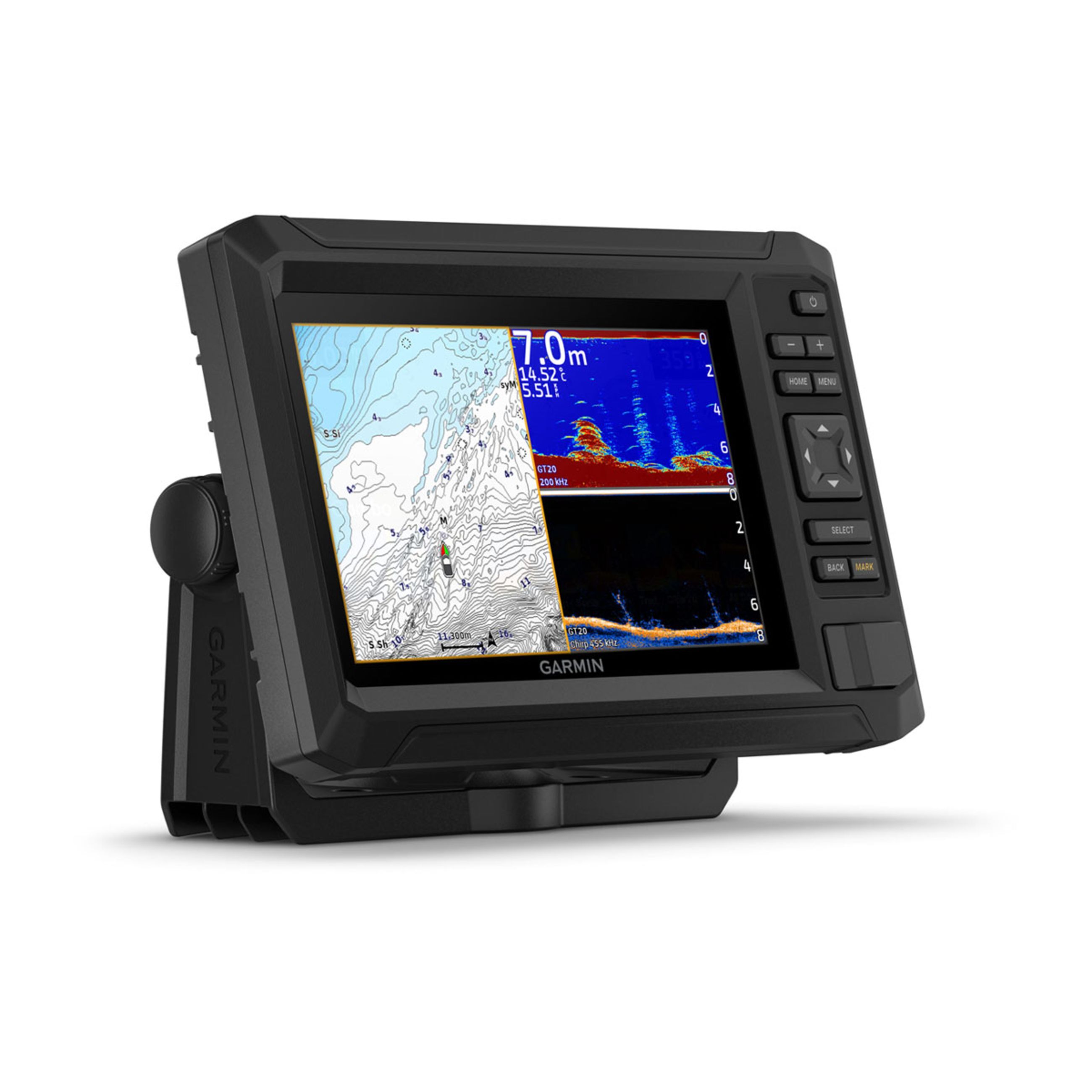 Alternative view of Echomap Uhd2 5" Cv Chartplotters - 72Cv With Gt20-Tm Transducer