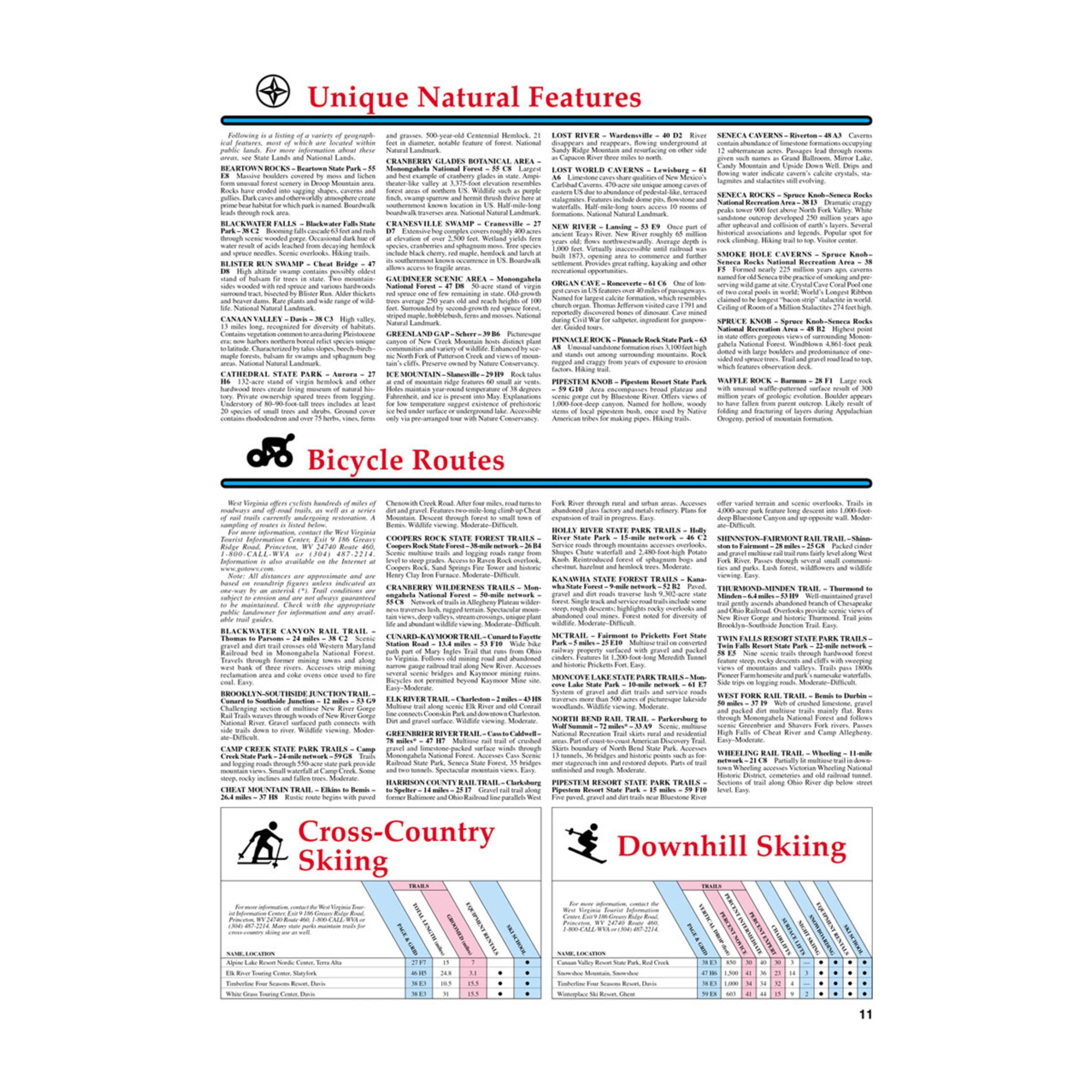 Alternative view of Delorme Atlas & Gazetteer Paper Maps - West Virginia