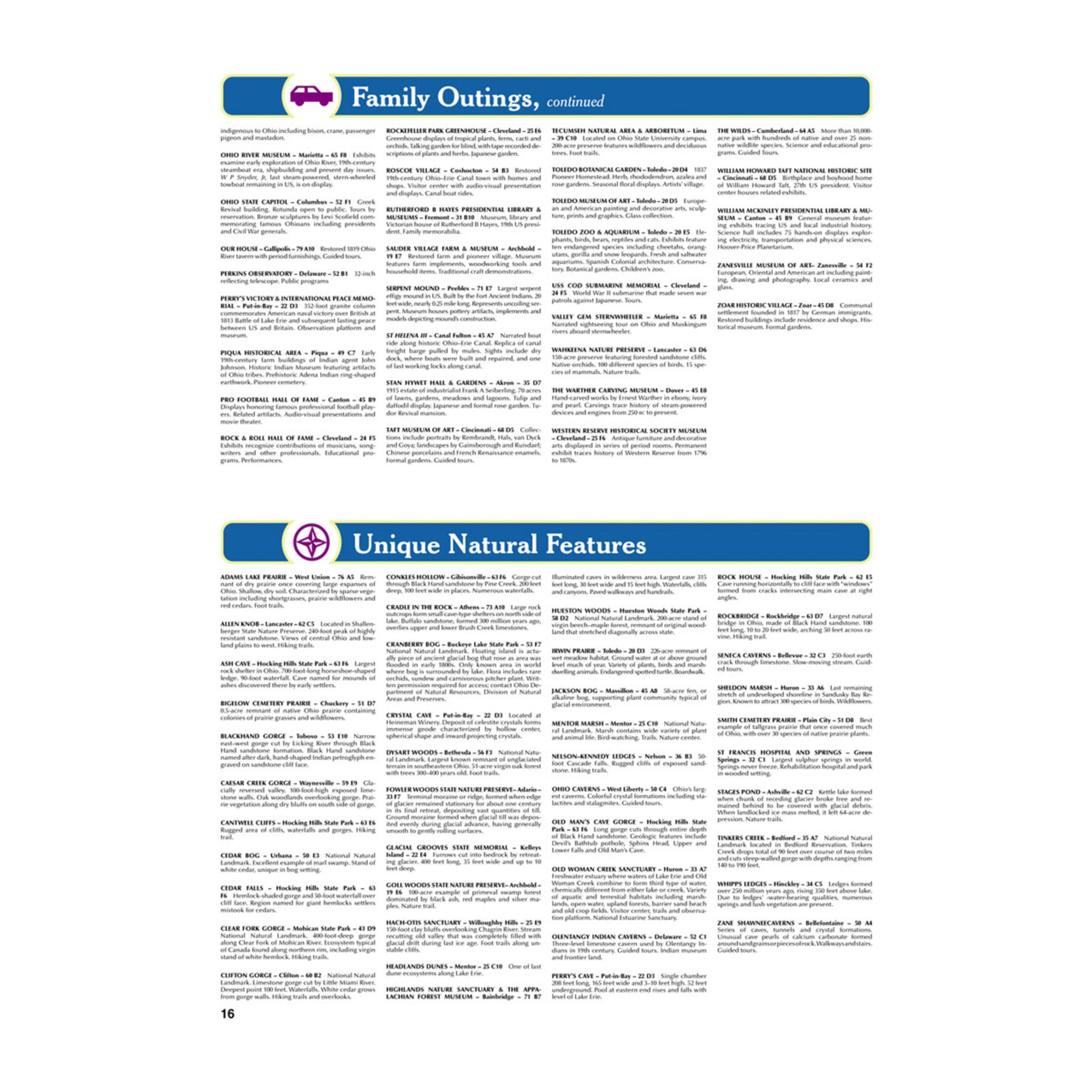 Alternative view of Delorme Atlas & Gazetteer Paper Maps - Ohio