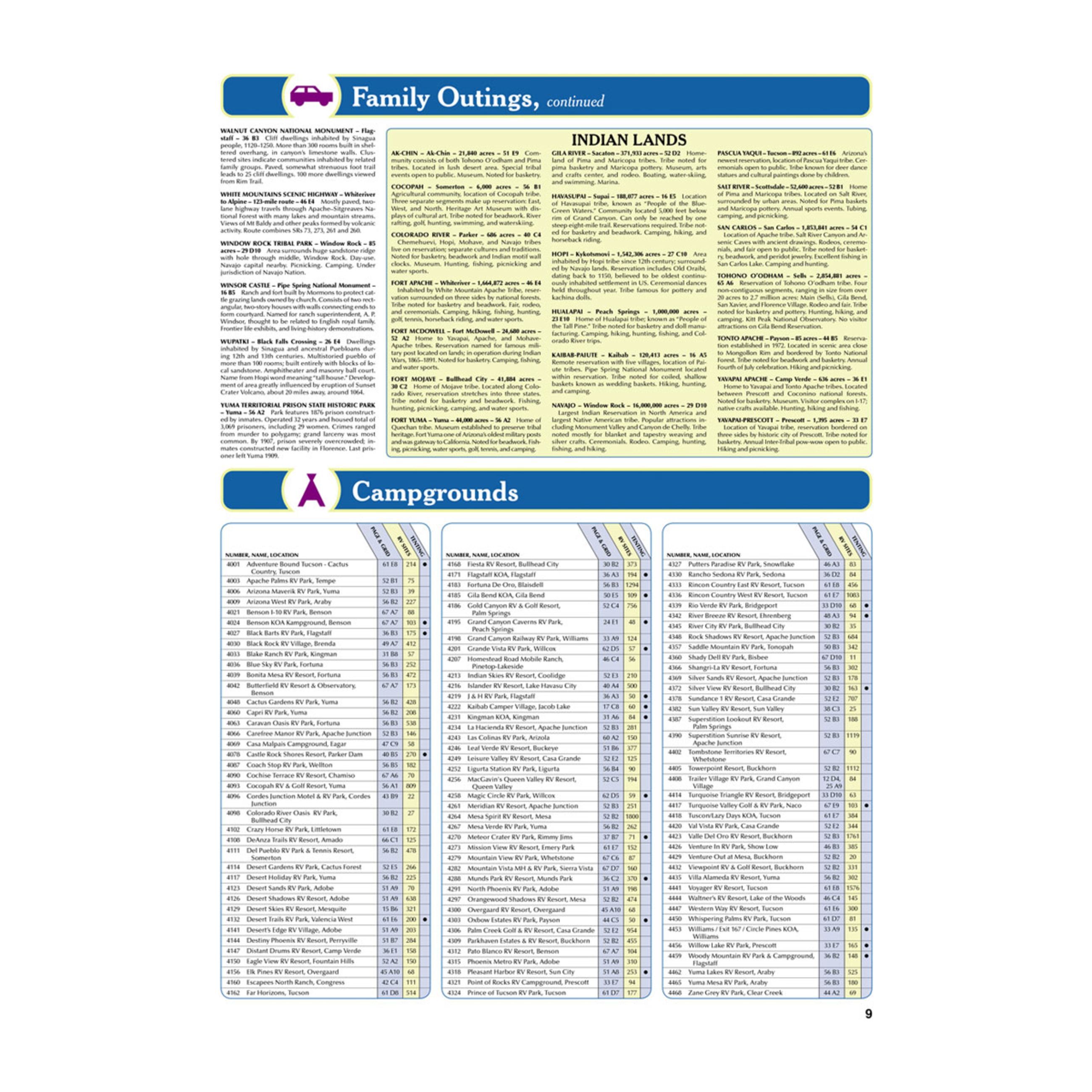 Alternative view of Delorme Atlas & Gazetteer Paper Maps - Arizona