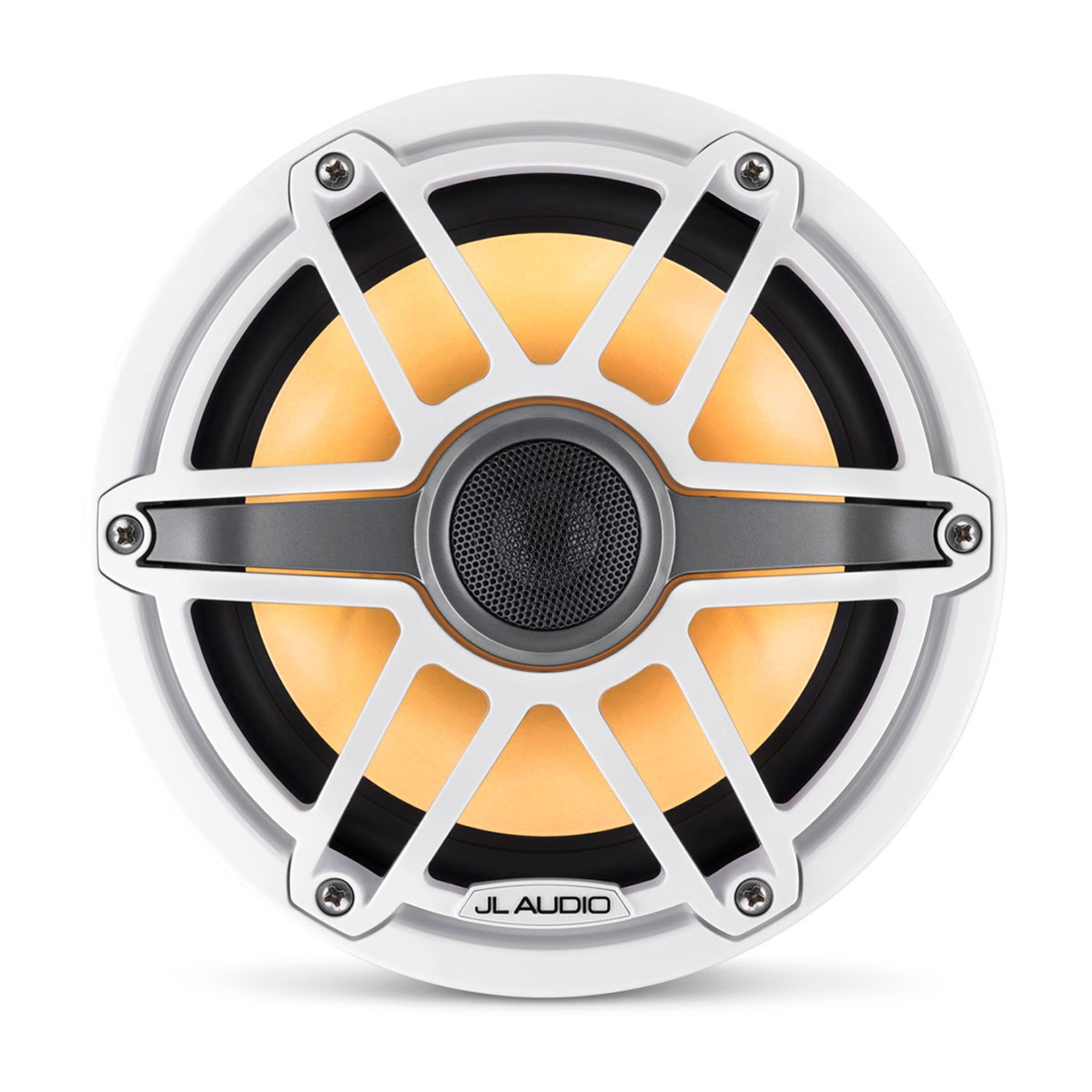 Alternative view of Jl Audio M6 Marine Speakers - 7.7" With Led And White Sport Grille (M6-770X-S-Gwgw-I)
