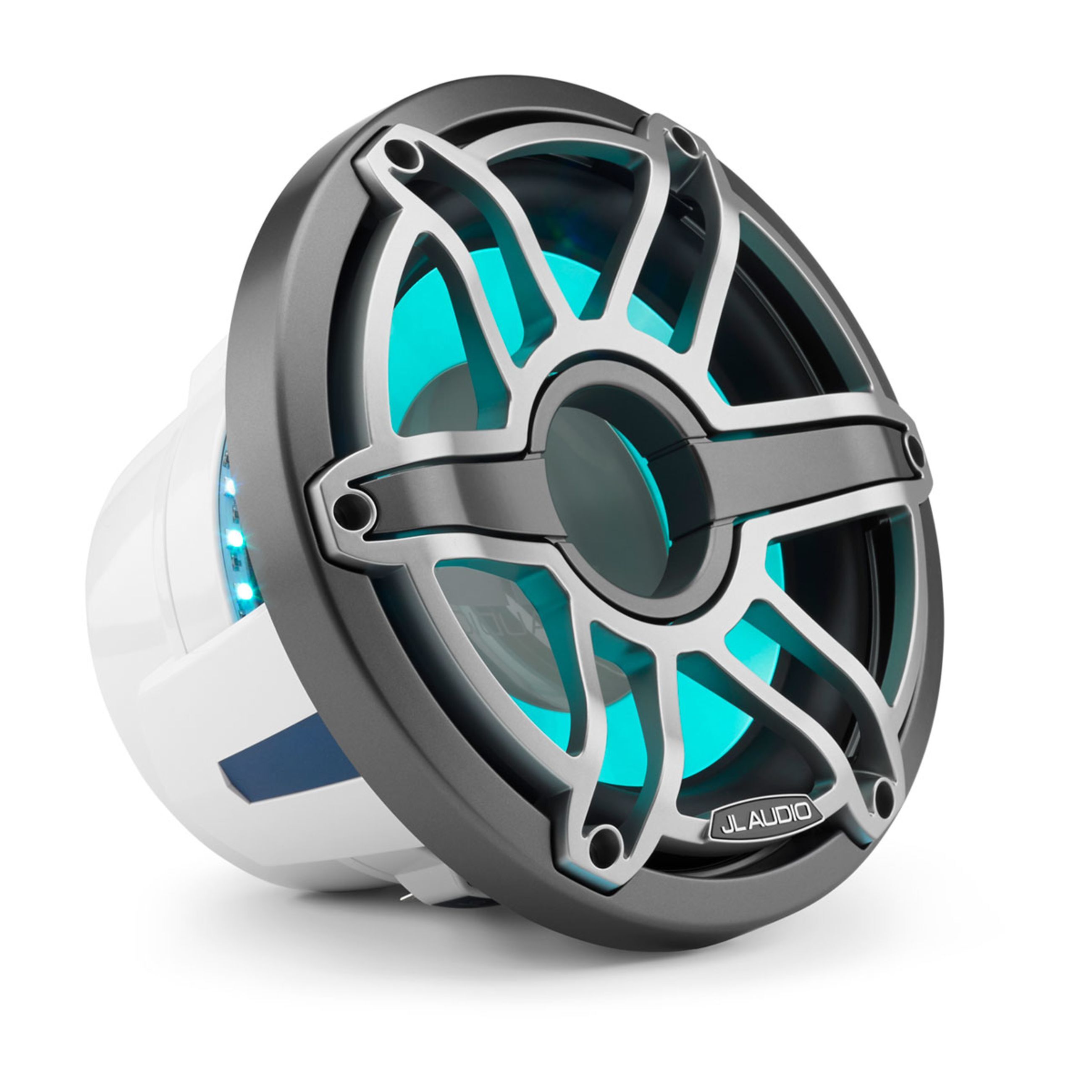 Alternative view of Jl Audio M6 Marine Subwoofer - 10" With Led And Titanium Sport Grille (M6-10W-S-Gmti-I-4)