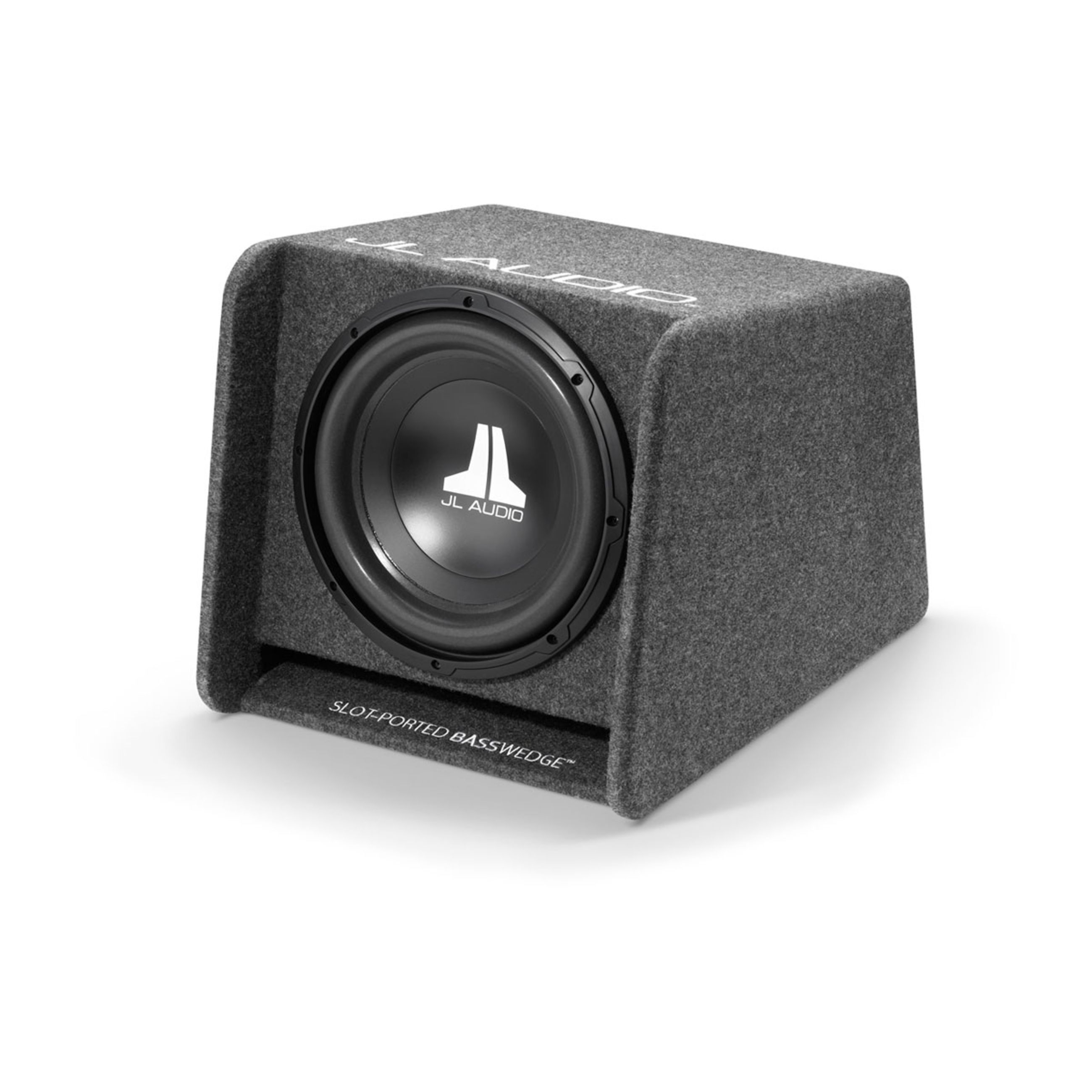 Alternative view of Jl Audio Basswedge Enclosed Car Subwoofer - Single 12" W0V3 Subwoofer