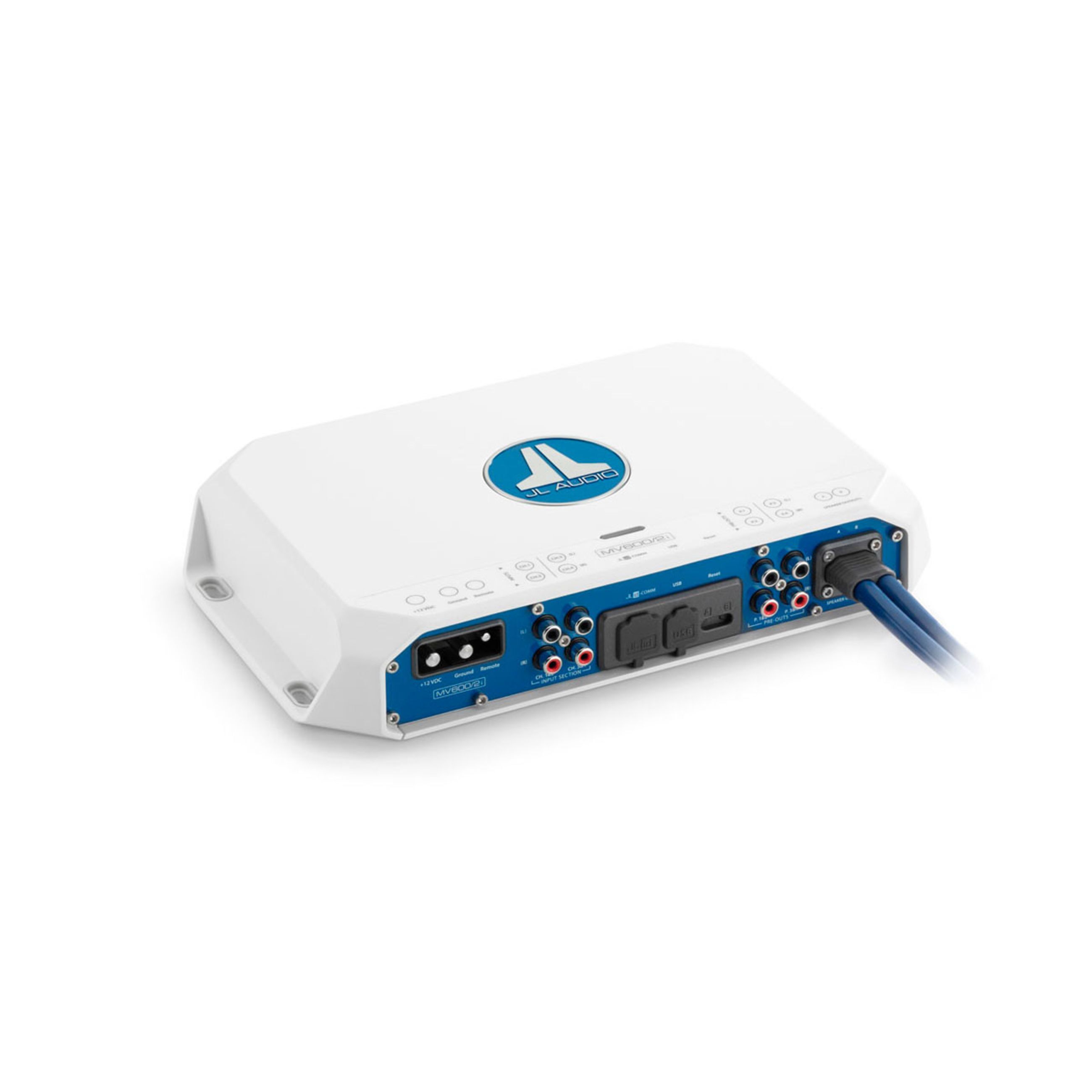 Alternative view of Jl Audio Mvi Marine Amplifier - 2 Channel Full-Range Marine Amplifier (600 Watts) (Mv600/2I)