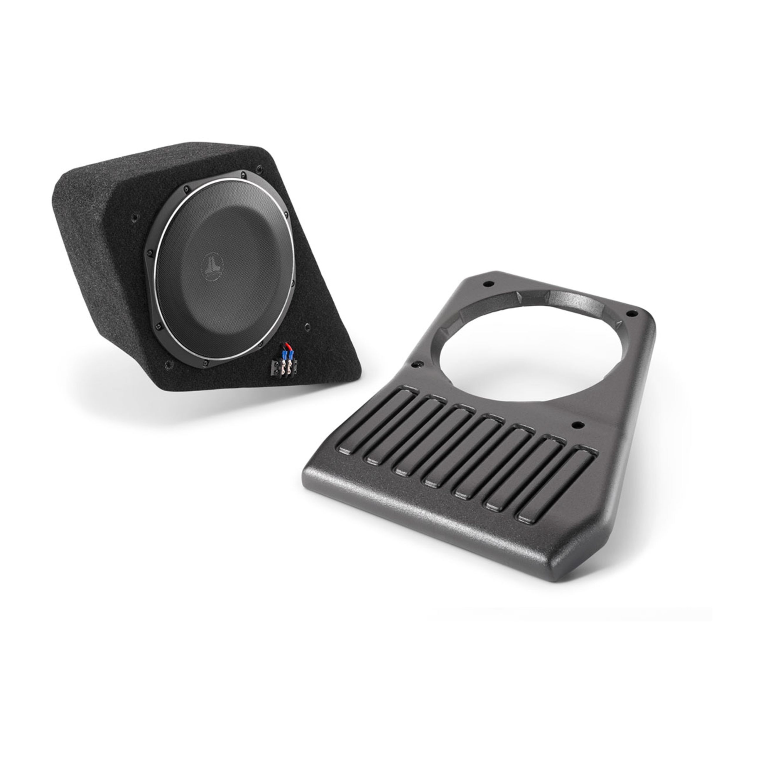 Alternative view of Jl Audio Stealthbox Enclosed Subwoofer For Jeep Wrangler Unlimited - Driver Side 4 Ohm (Sb-J-Jl4Ddrv/10Tw1-4)