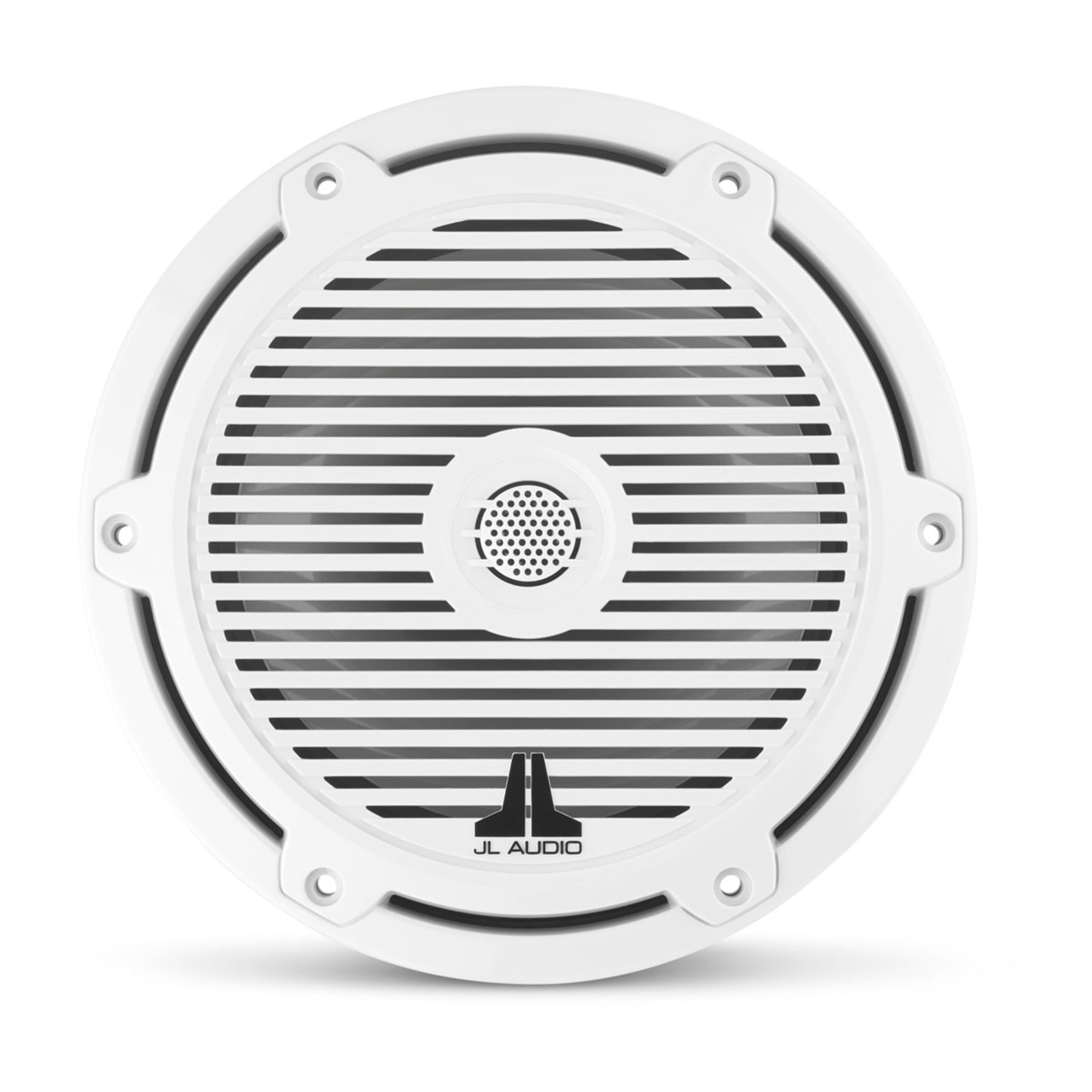 Alternative view of Jl Audio M3 Enclosed Tower Speakers - 7.7" With White Classic Grille (M3-770X-C-Gw)