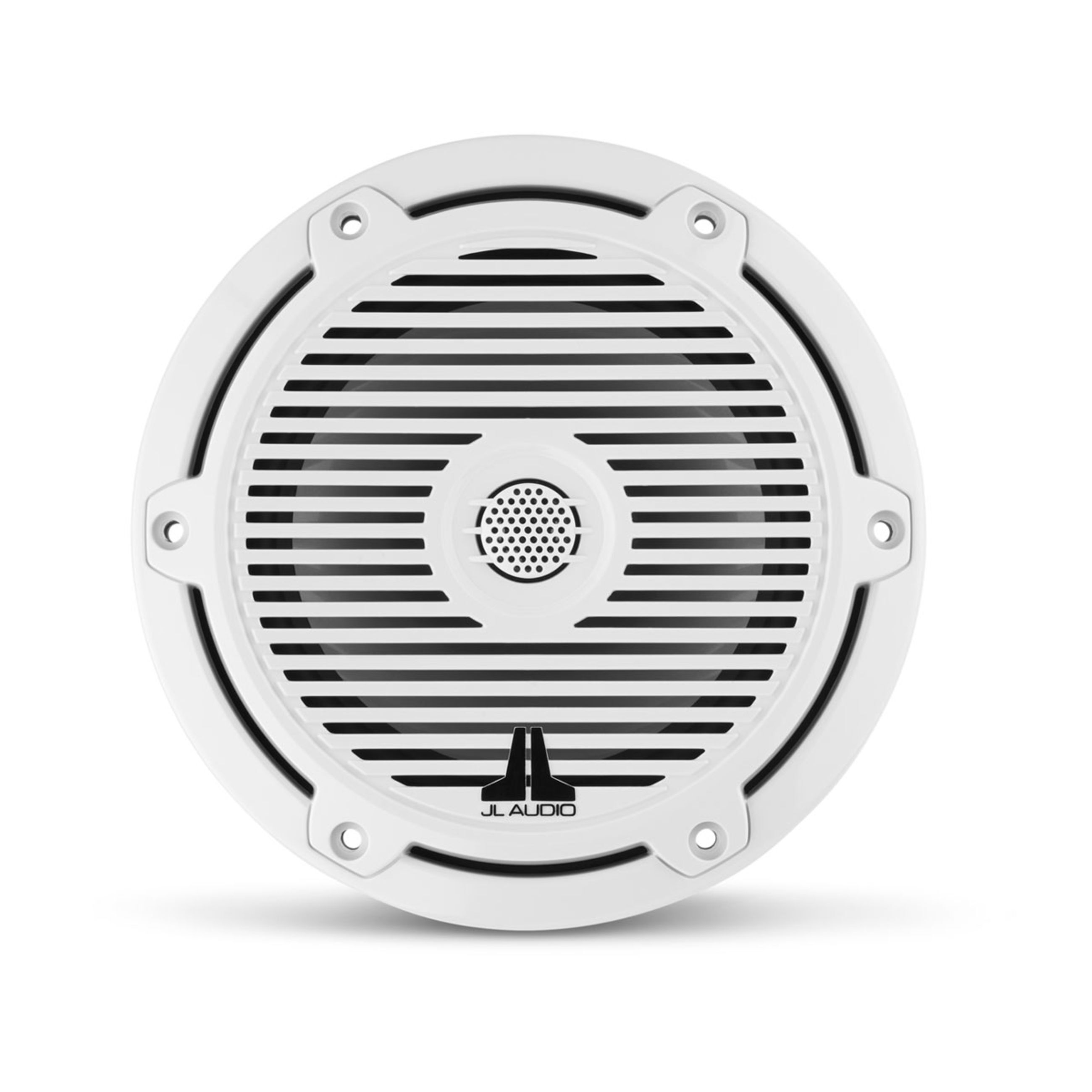 Alternative view of Jl Audio M3 Enclosed Tower Speakers - 6.5" With White Classic Grille (M3-650X-C-Gw)