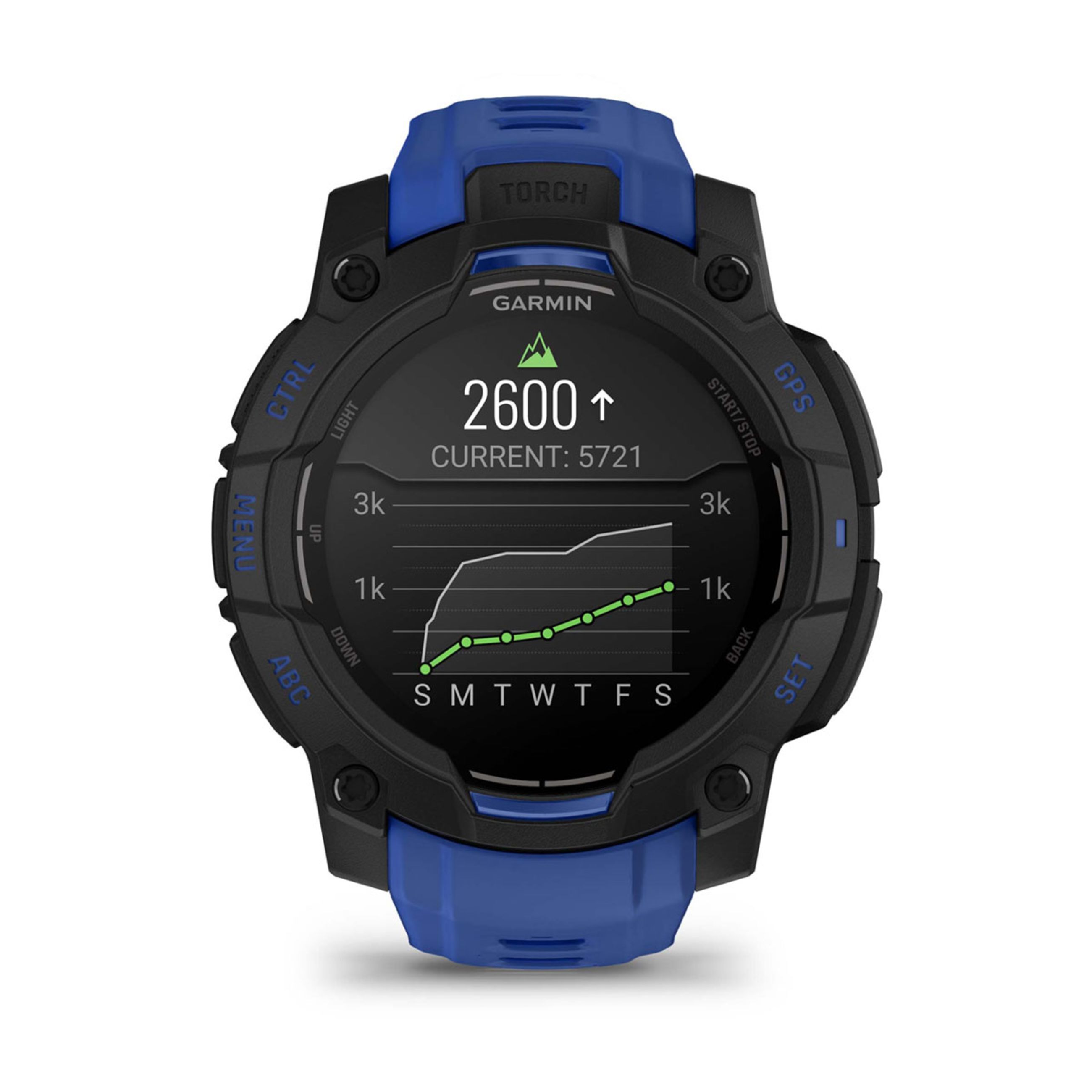 Instinct E β 45 Mm - Black With Bolt Blue/Black Band - Image 9
