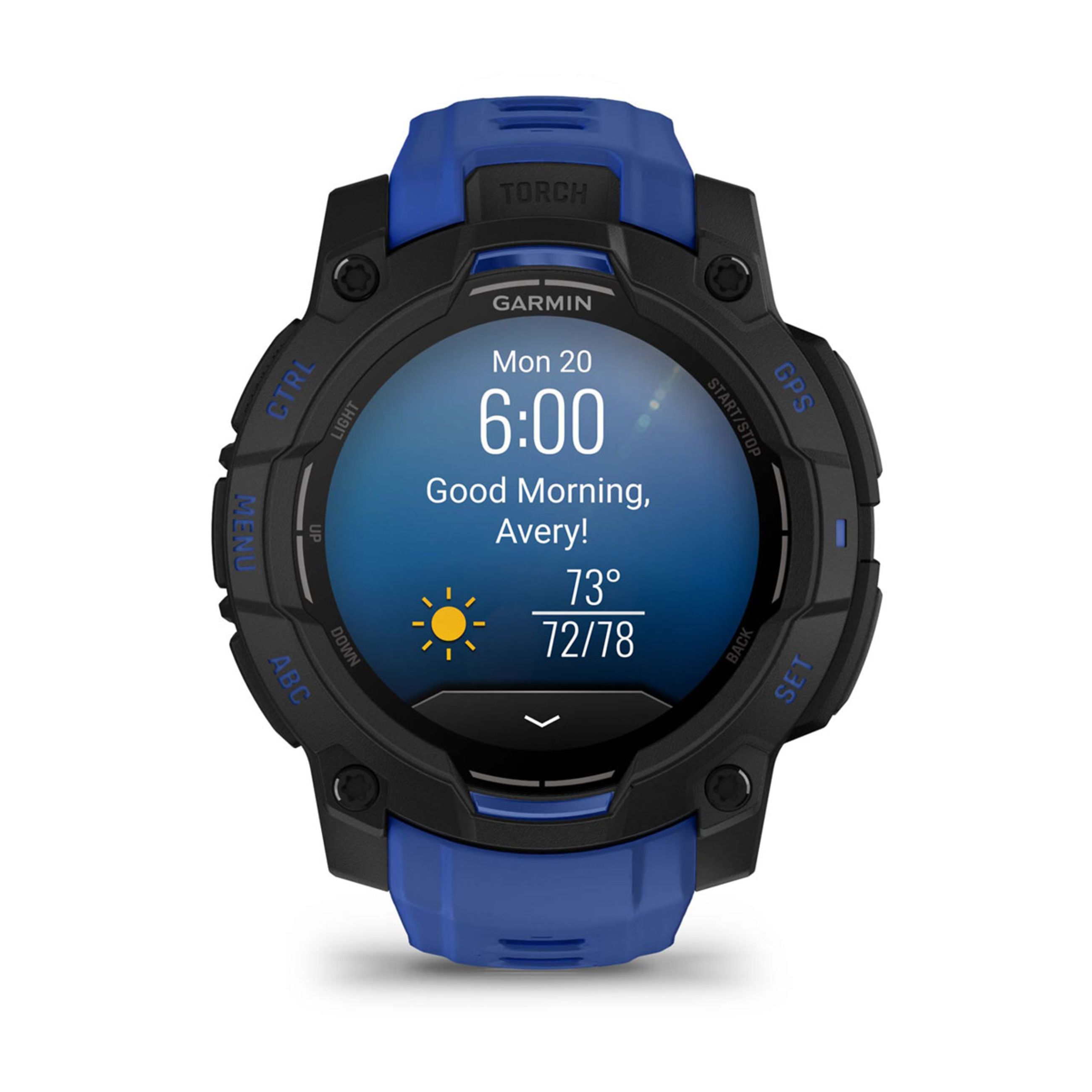 Instinct E β 45 Mm - Black With Bolt Blue/Black Band - Image 11